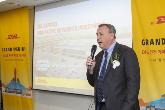 션 월 DHL익스프레스 아시아태평양네트워크 및 항공 운영 총괄 부사장. DHL 코리아 제공